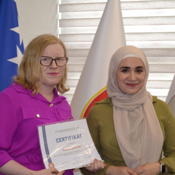 Dodijeljeni certifikati polaznicama kursa engleskog jezika